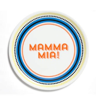 Bitossi Тарелка для пиццы GUEST Mamma Mia 32 см